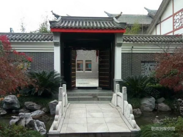 紫蓬山下 徽式建筑 中国院子 山清水秀 别墅直售 山水为景