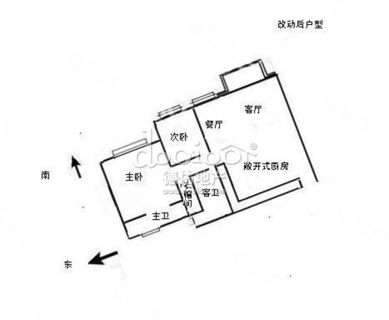 安静住家,好房不等人,荣轩大厦89平米 宜家简约