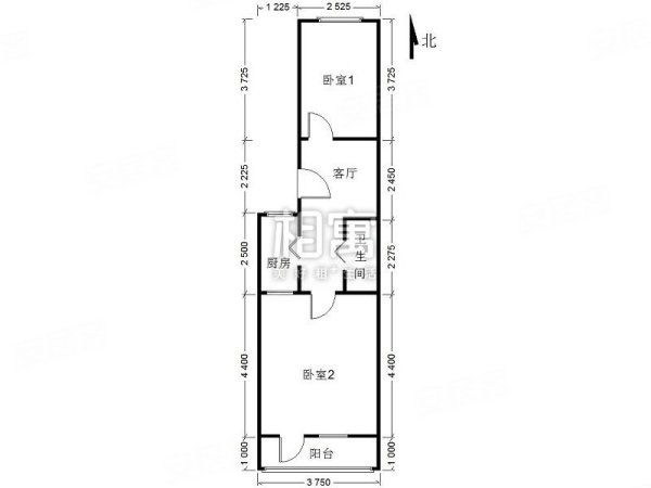 和平里兴化西里精装两居 南北通透 家具家电齐全 随时入住