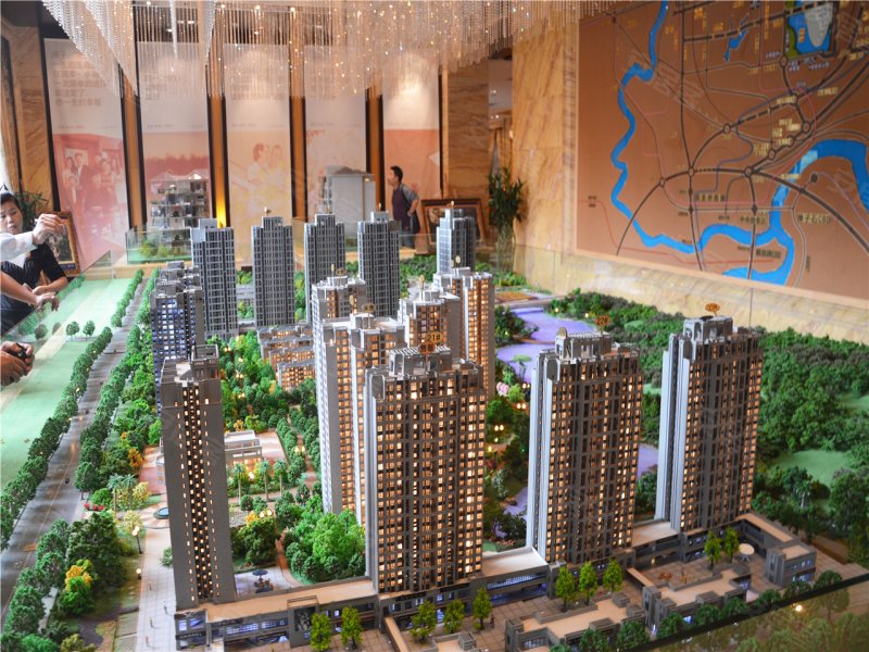 重庆润丰水尚-沙盘图(57) - 重庆安居客