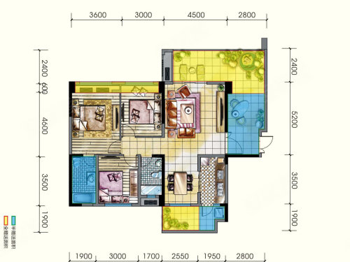 光明城市户型图