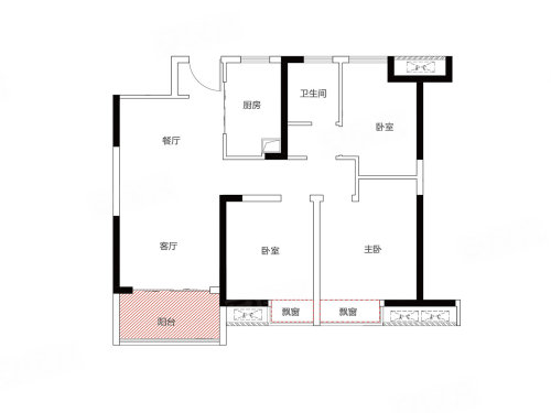 新力帝泊湾户型图