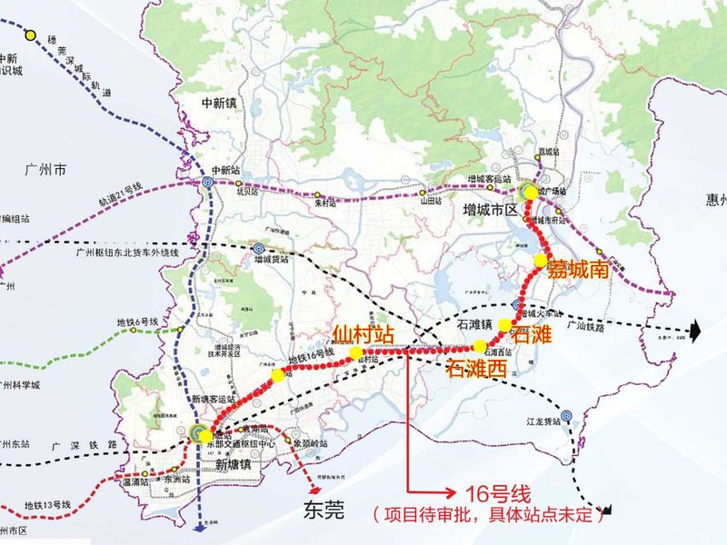 地铁16号线被纳入2025-2030的远期规划当中,它将在15年内实现,改变