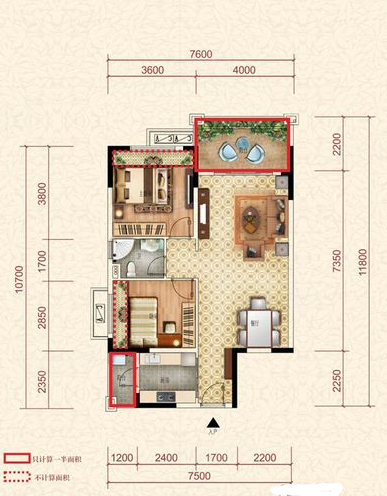 兴合·半山逸城户型图
